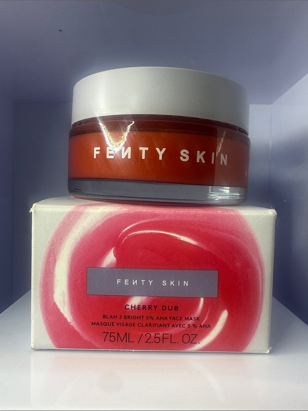 Fenty Skin Cherry Dub Mask - Red and White Packaging